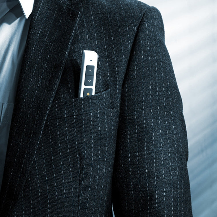 Deli 2.4GHz Page Turner USB Clicker With Red Light For PPT(Black) by Deli