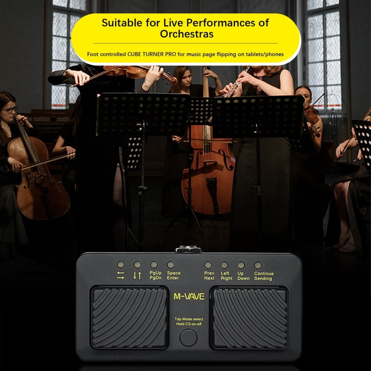 M-VAVE CUBE TURNER PRO Electric Guitar Effect Loop Bluetooth Spectrometer Controller by M-VAVE