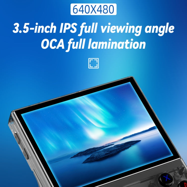 ANBERNIC RG35XX PLUS Handheld Game Console 3.5-Inch IPS Screen Support HDMI TV 64GB(Retro Gray) - Pocket Console by ANBERNIC | Online Shopping UK | buy2fix