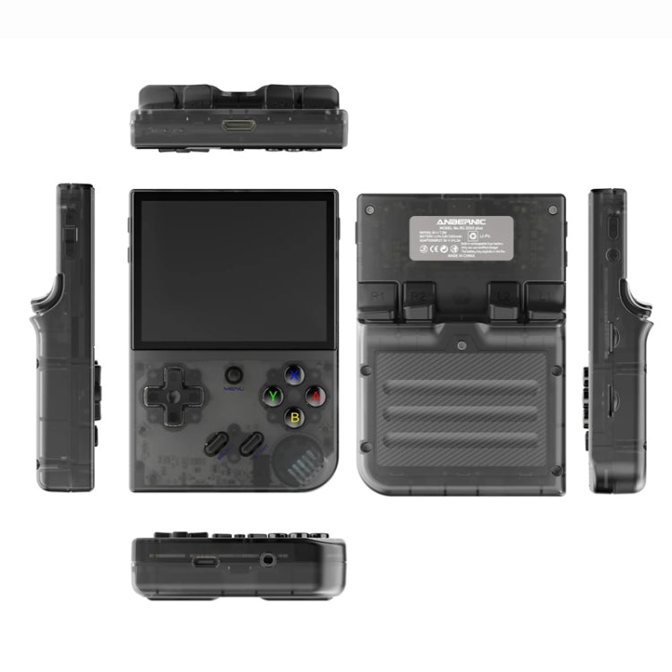 ANBERNIC RG35XX PLUS Handheld Game Console 3.5-Inch IPS Screen Support HDMI TV 64GB(Retro Gray) - Pocket Console by ANBERNIC | Online Shopping UK | buy2fix