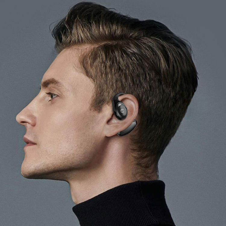 Ear-hook Wireless Earphones OWS Waterproof Touch Control Sports Earbuds(White) - Bluetooth Earphone by buy2fix | Online Shopping UK | buy2fix