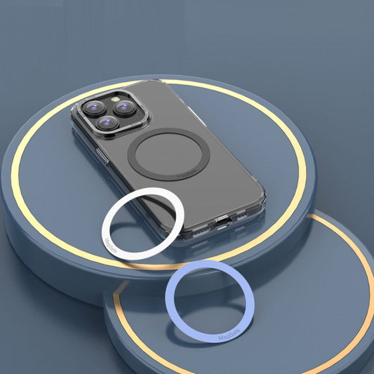 AhaStyle WG132 Ultra-Thin Magnetic Pads For Cell Phones Magsafe Wireless Charger Magnet Stickers(Lavender Gray) by AhaStyle