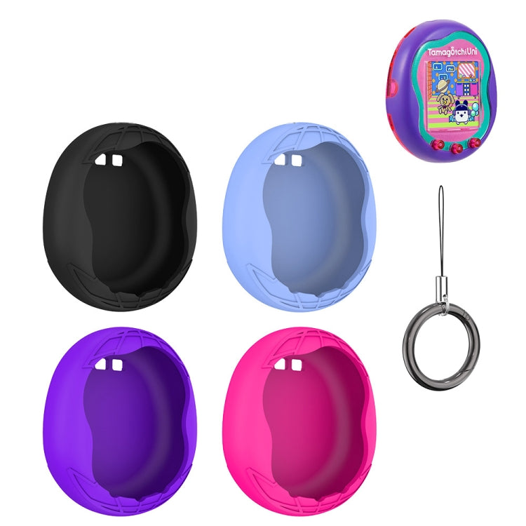 For Tamagotchi Uni (2023) Pet Game Machine Silicone Protection Case(Luminous Rose Red) - Cases by buy2fix | Online Shopping UK | buy2fix