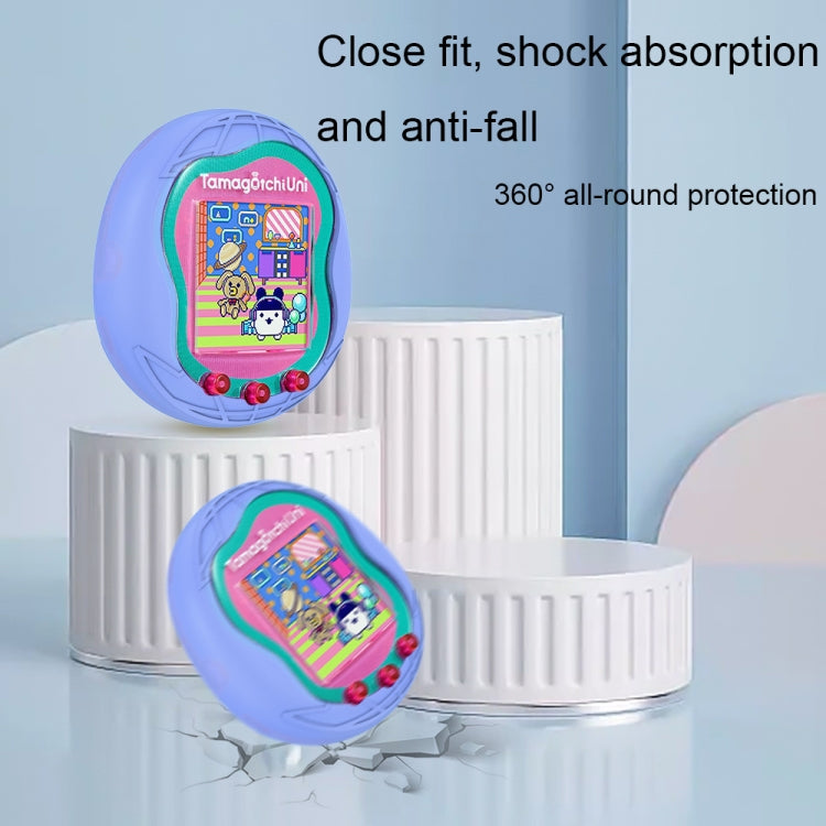 For Tamagotchi Uni (2023) Pet Game Machine Silicone Protection Case(Luminous Rose Red) - Cases by buy2fix | Online Shopping UK | buy2fix