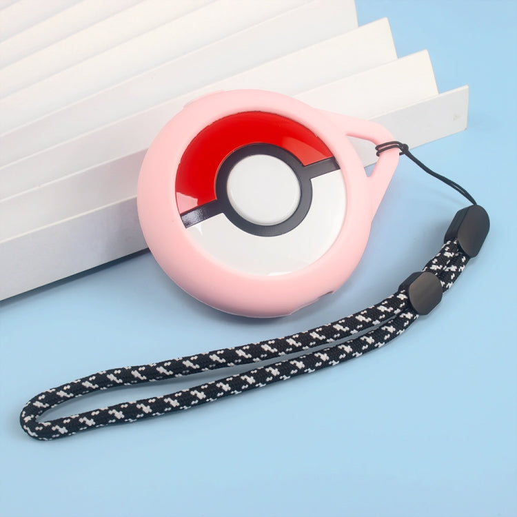 For Pokemon Go Plus+ Sleep Monitor Poke Ball Anti-fall Silicone Protective Case(Pink) - Cases by buy2fix | Online Shopping UK | buy2fix
