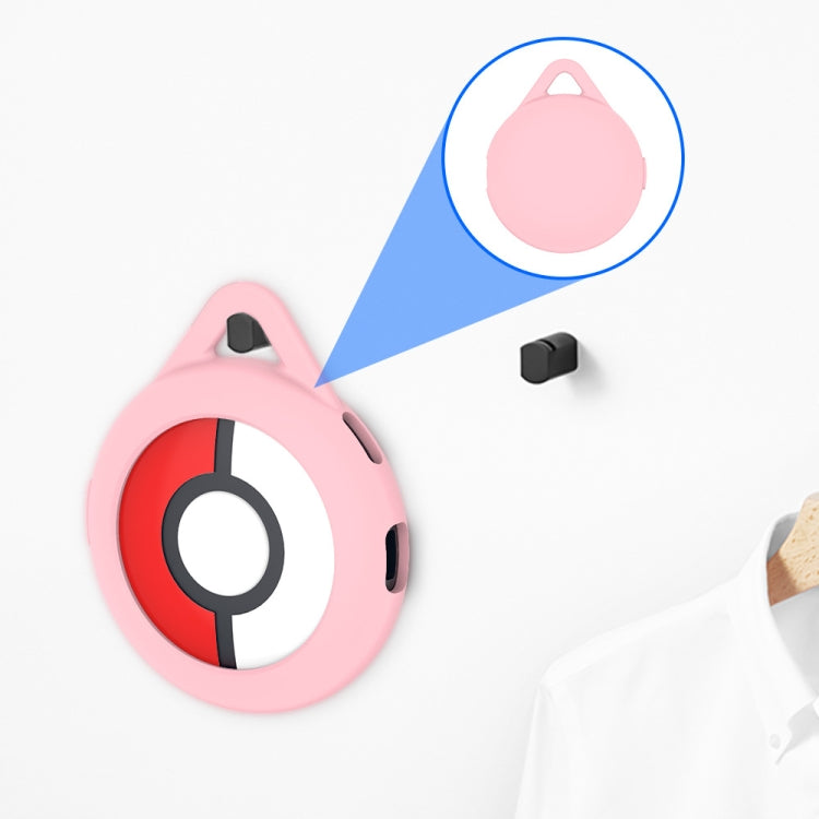 For Pokemon Go Plus+ Sleep Monitor Poke Ball Anti-fall Silicone Protective Case(Pink) - Cases by buy2fix | Online Shopping UK | buy2fix