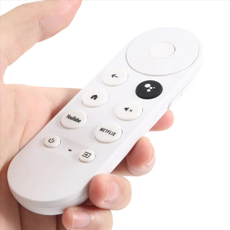 For Google G9N9N Television Set-top Box Bluetooth Voice Remote Control (White) by buy2fix