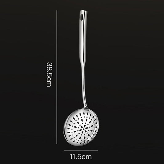 Kacheeg Household Stainless Steel Spatula Kitchenware Kitchen Cooking Tools, Style: Leaky Spoon by Kacheeg