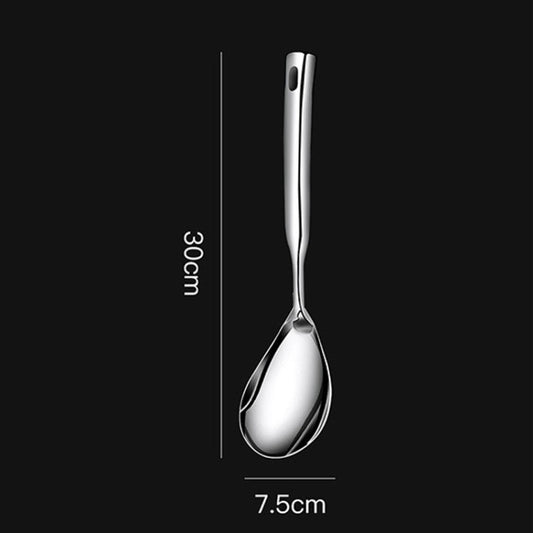 Kacheeg Household Stainless Steel Spatula Kitchenware Kitchen Cooking Tools, Style: Rice Spoon by Kacheeg