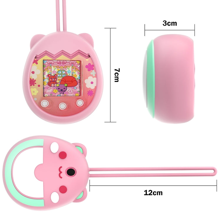For Tamagotchi Pix Cartoon Electronic Pet Gaming Machine Silicone Protective Cover, Color: Purple - Cases by buy2fix | Online Shopping UK | buy2fix
