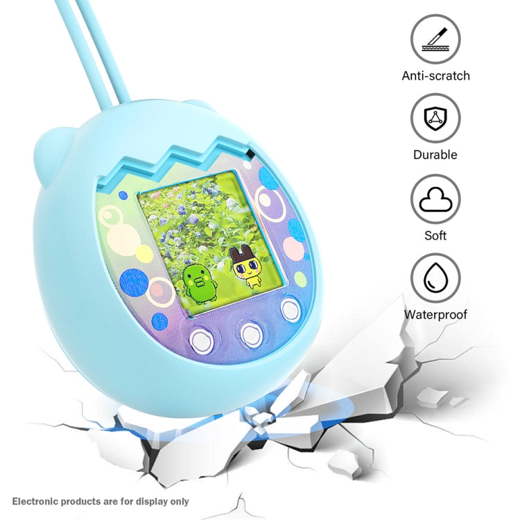 For Tamagotchi Pix Cartoon Electronic Pet Gaming Machine Silicone Protective Cover, Color: Purple - Cases by buy2fix | Online Shopping UK | buy2fix