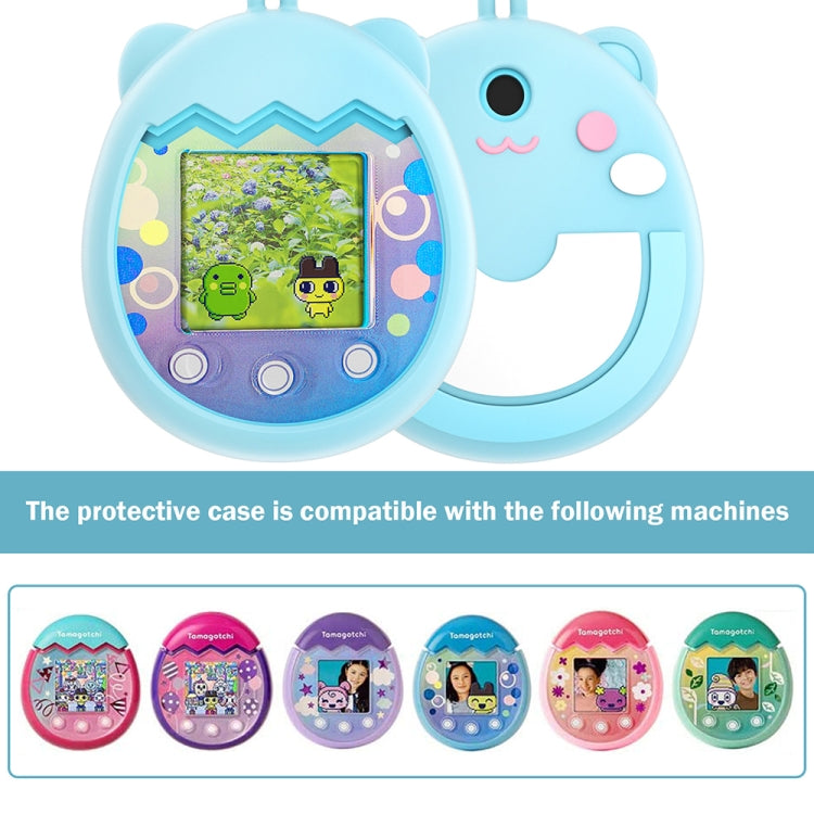 For Tamagotchi Pix Cartoon Electronic Pet Gaming Machine Silicone Protective Cover, Color: Purple - Cases by buy2fix | Online Shopping UK | buy2fix