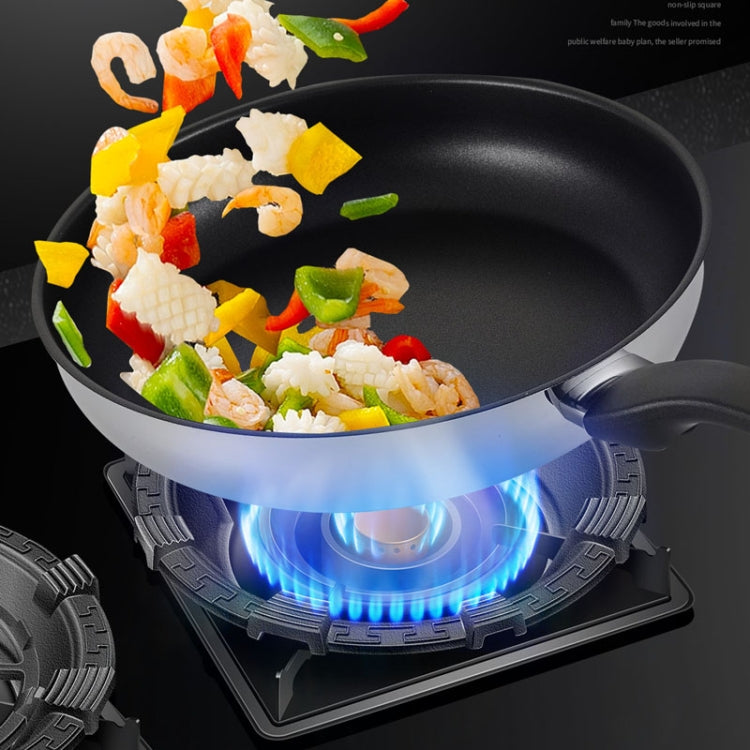 Kacheeg Household Gas Stove Gathering Fire Energy Saving Cover Kitchen Non-Slip Windscreen, Model: Four-Jawed by Kacheeg