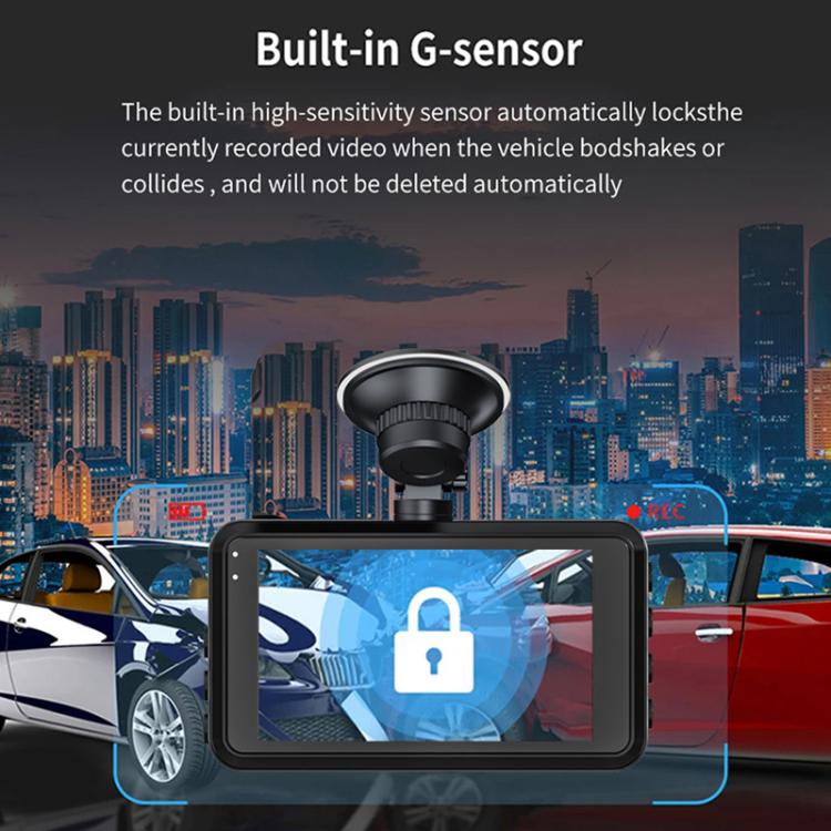 3-Inch Dual-Lens Front 4K + Rear 2K HD WiFi Connected Driving Recorder(A5) - Car DVRs by buy2fix | Online Shopping UK | buy2fix