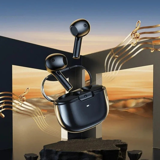 REMAX CozyBuds W18 Double ENC Intelligent Call Noise Reduction Wireless Earphone Transparent Shell Wireless Bluetooth Earphone(Ceramic White) by REMAX