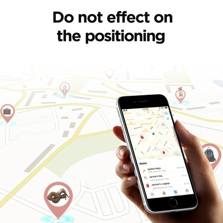 For Airtag CONTACTS FAMILY CF1139 First-layer Cowhide Tracker Protective Case Pet Locator Leather Case(Red) by CONTACTS FAMILY