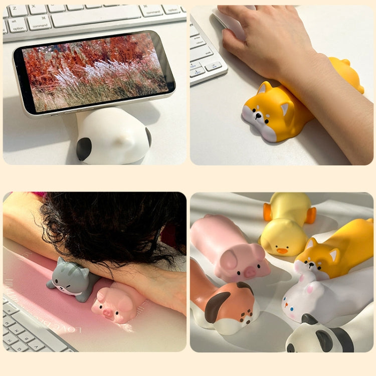 Decompression Memory Foam Mouse Pad Cute Desktop Mouse Wrist Cusion Hand Rest, Pattern: Panda - Mouse Pads by buy2fix | Online Shopping UK | buy2fix