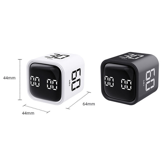 F4 Study Timer Kitchen Cooking Countdown Reminder Multifunctional Digital Alarm Clock(Black) by buy2fix