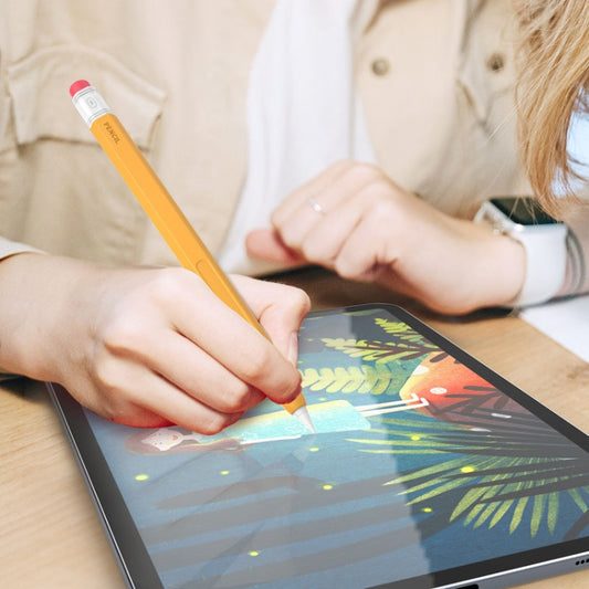 For Apple Pencil 2 AhaStyle PT180-2 Retro Stylus Protective Case Drop Proof Capacitive Pen Cover(Purple) by AhaStyle