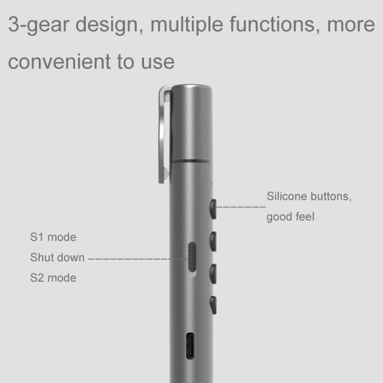 Conference Teaching Page Turning Pen Electronic Telescopic Pointer Laser Pointer PPT Wireless Presenter - by buy2fix | Online Shopping UK | buy2fix