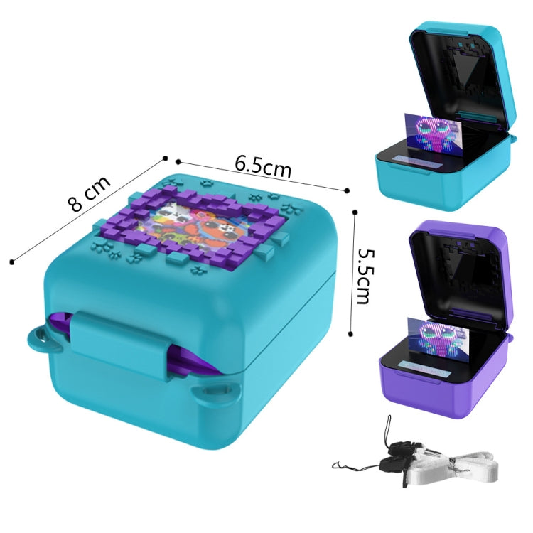 For Bitzee Pet Machine Silicone Anti-Shock And Anti-Fall Protective Cover All-Inclusive Case(Purple) - Cases by buy2fix | Online Shopping UK | buy2fix