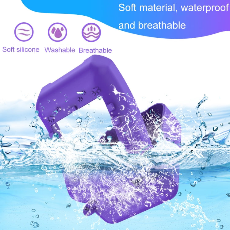 For Bitzee Pet Machine Silicone Anti-Shock And Anti-Fall Protective Cover All-Inclusive Case(Purple) - Cases by buy2fix | Online Shopping UK | buy2fix