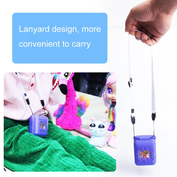 For Bitzee Pet Machine Silicone Anti-Shock And Anti-Fall Protective Cover All-Inclusive Case(Purple) - Cases by buy2fix | Online Shopping UK | buy2fix