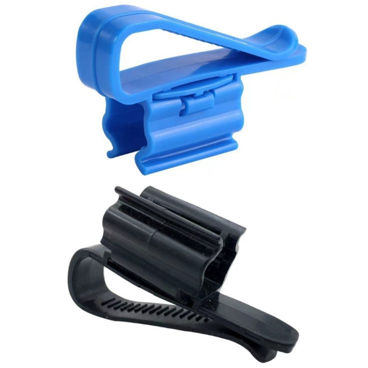 5pcs Multifunctional Fish Tank Aquarium Water Pipe Fixing Clip(Blue) - Fish Tanks & Accessories by buy2fix | Online Shopping UK | buy2fix