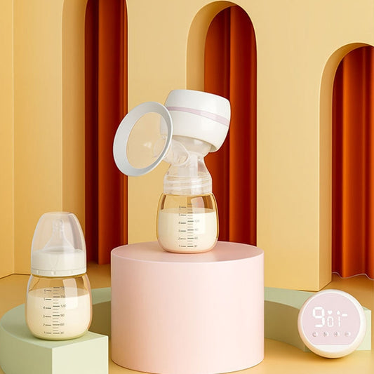 MZ-003 LED Digital Display Smart Adjustable Fully Automatic Massage Painless Silent Breast Pump(Blue) by buy2fix