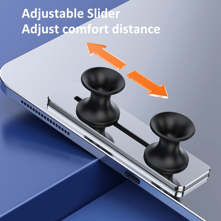 1pair Tablet Game Handle Grip Stand Holder Length Adjustable Silicone Controller - Controller Gamepad by buy2fix | Online Shopping UK | buy2fix