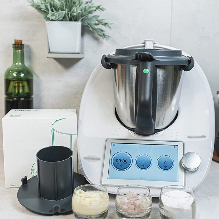 For Thermomix TM5 / TM6 Kitchen Machine Anti-Splash Protective Cover Crushing Mixing Cap(Grey) by buy2fix