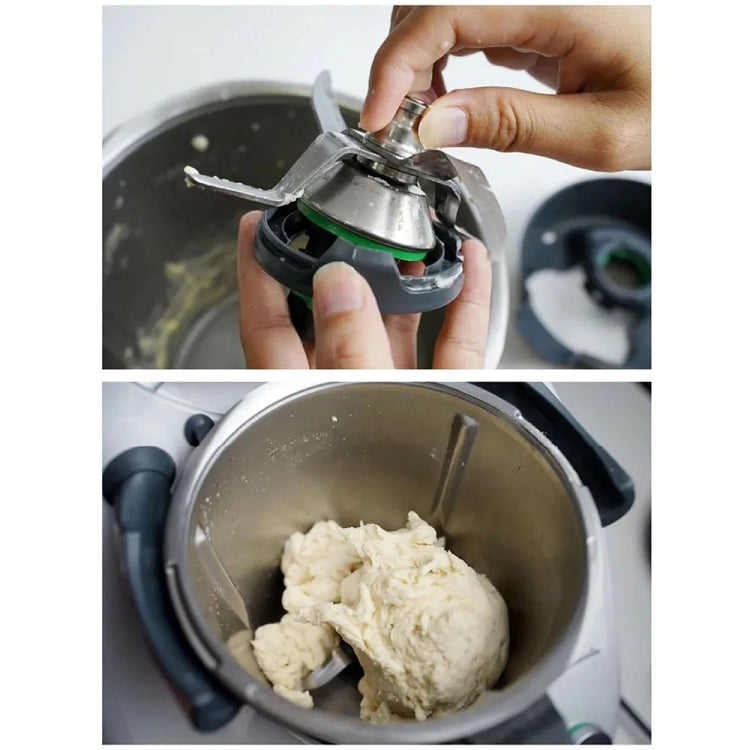 For Thermomix TM5 / TM6 Kitchen Machine Kneading Dough Blade Isolation Protective Cover(Black) - Food Disposer Parts by buy2fix | Online Shopping UK | buy2fix