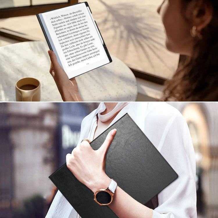 For ReMarkable 2 10.3 Inch 2020 Paper Tablet Case Slim Lightweight Folding Book Folio Cover(Black) by buy2fix