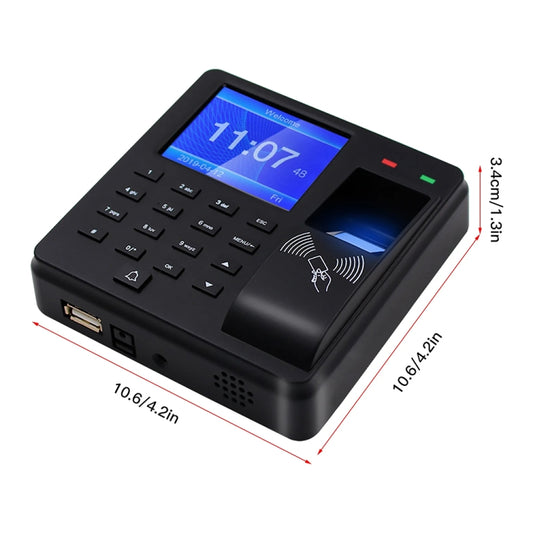 M10 Smart ID Card Recognition Fingerprint Access Control All-in-one Attendance Machine(English Version) by buy2fix
