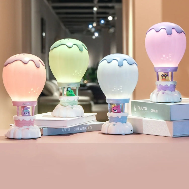 Cartoon Balloon Shape USB Charging Eye Protection LED Night Light Bedroom Reading Table Lamp, Color: Pink by buy2fix