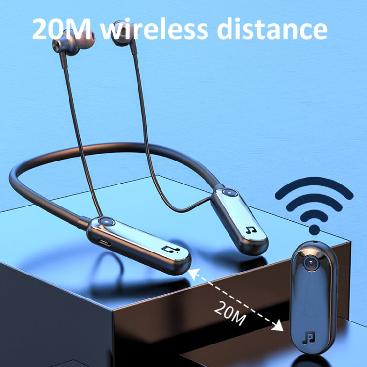 K7 2.4G Hanging Neck In-ear Wireless Monitoring Headphones Long Playtime Sports Earphones - Neck-mounted Earphone by buy2fix | Online Shopping UK | buy2fix