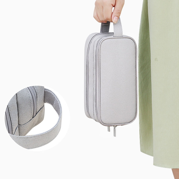 SM09 Double-layer Large Capacity Digital Accessories Storage Bag, Color: Black by buy2fix