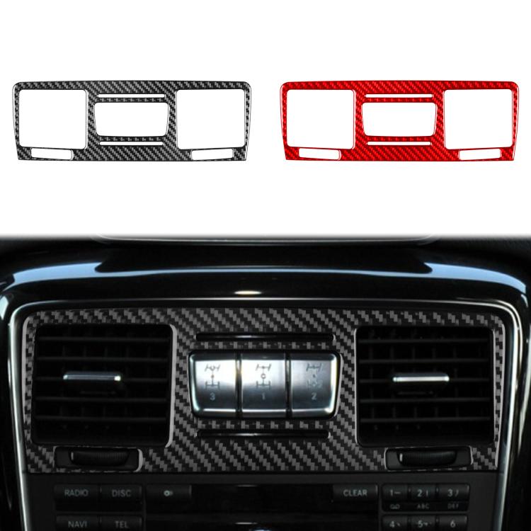 For Mercedes-Benz G-Class W463 Middle Air Vent Decorative Sticker(Red) - Car Interior Mouldings by buy2fix | Online Shopping UK | buy2fix