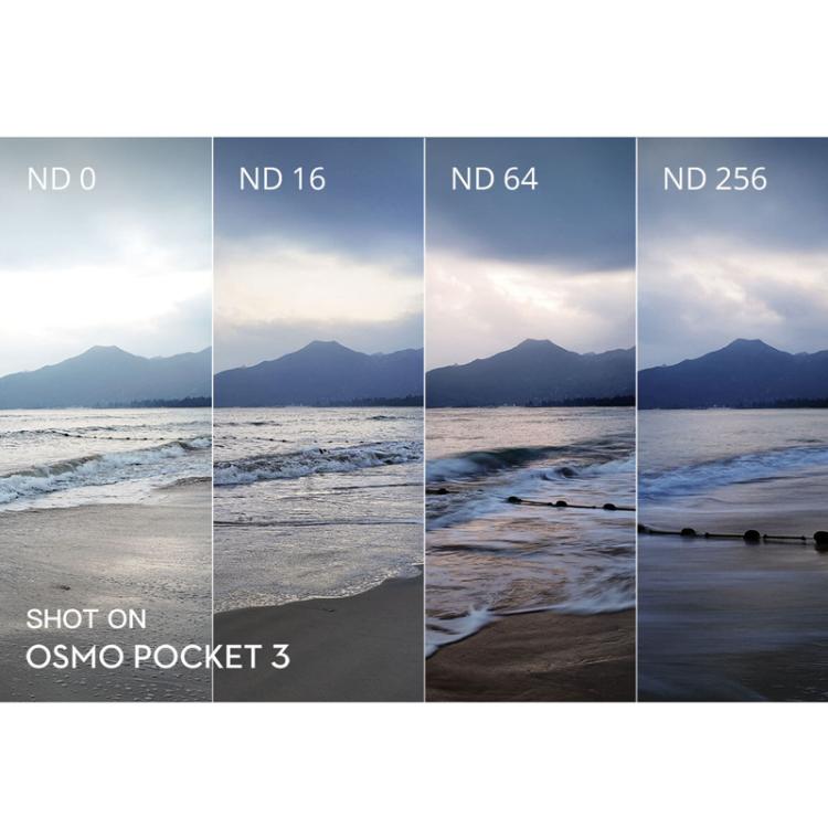 Original DJI Osmo Pocket 3 Magnetic ND Filter Set (ND16 / ND64 / ND256) - Lens Accessories by DJI | Online Shopping UK | buy2fix