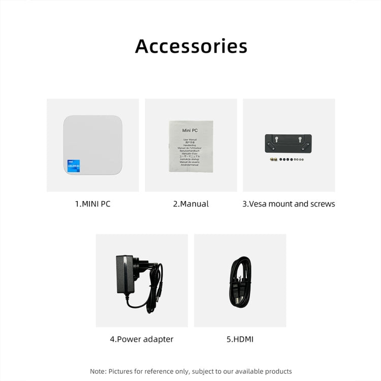 T8Plus Alder Lake-N100 4K Dual Band WIFI Bluetooth Office Game Portable Mini PC, Spec: 16G 1TB UK Plug by buy2fix