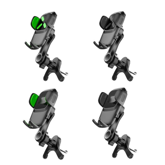 Car Air-conditioning Vent Y-shaped Base Mobile Phone Holder, Color: Tenth Generation Green by buy2fix