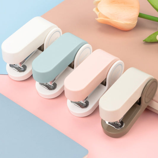 Deli Mini Stapler Includes 830 Staples ,12 Sheet Capacity(Blue) by DELI