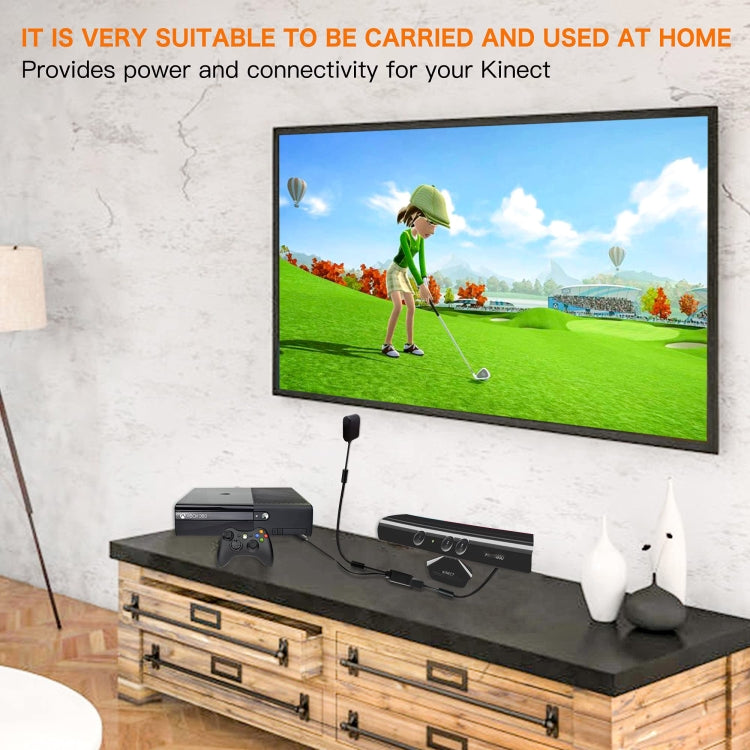 For Microsoft Xbox 360 Kinect Sensor Charger USB AC Adapter Power Supply(EU Plug) by buy2fix