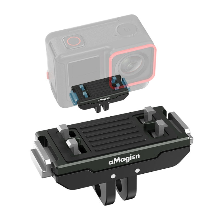 For Insta360 Ace / Ace Pro / X5 aMagisn Metal Magnetic Quick Release Sports Camera Accessories - Others by aMagisn | Online Shopping UK | buy2fix