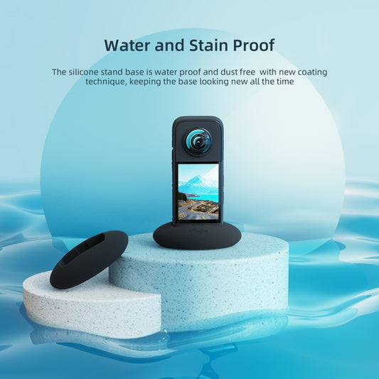 For Insta360 X3 aMagisn Car Base Sports Camera Accessories(Base+Double-sided Glue) by aMagisn