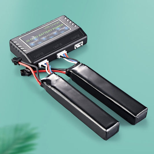 11.1V One Charge Three Water Bullet Rifle Li-Po Battery Balance Charging Case by buy2fix