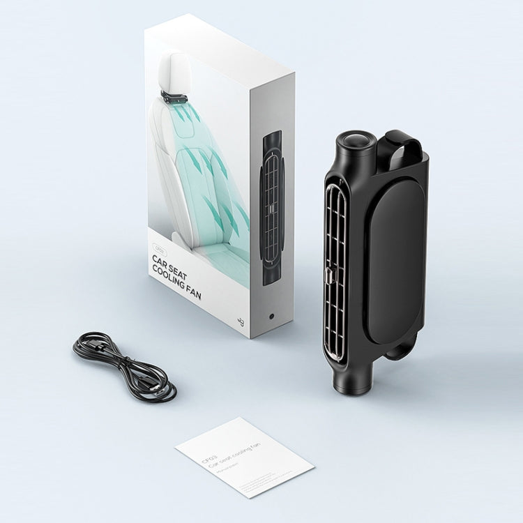 Car Turbine High Wind USB Plug-in Seat Back Fan(CF03 White) by buy2fix