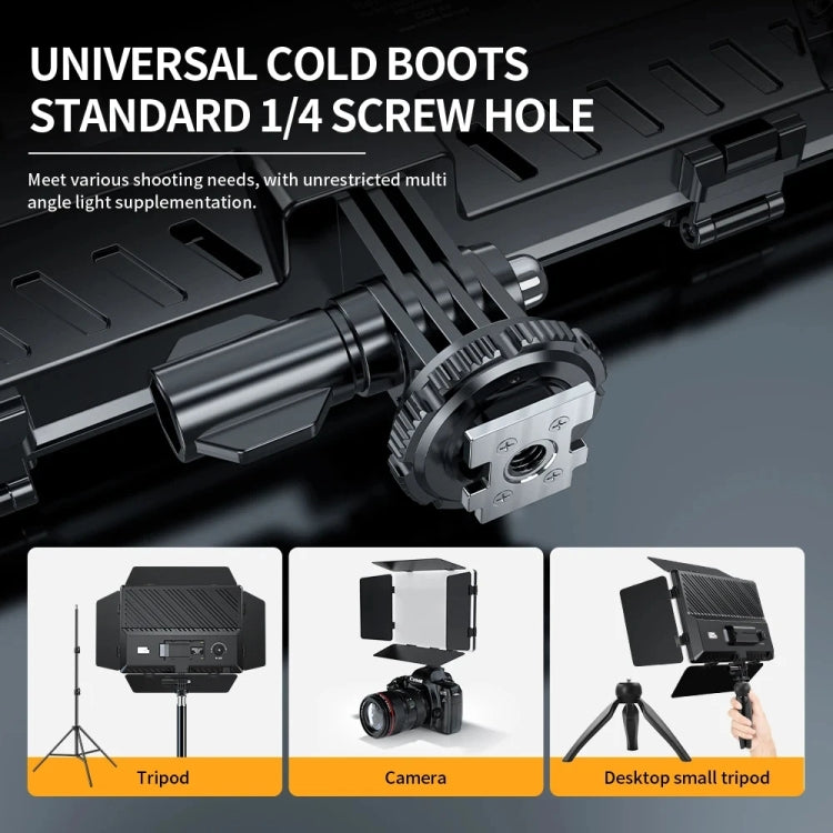 Pixel P30 20W 2500-6500K 2400Lux Dual Color Temperature Photography Fill Light Standard Set - by Pixel | Online Shopping UK | buy2fix