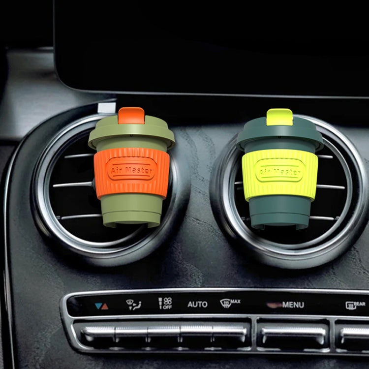 BEN.JACK 4pcs /Set Coffee Cup Air Outlet Aromatherapy Refill Tablets(Vanilla Coffee) by BEN.JACK