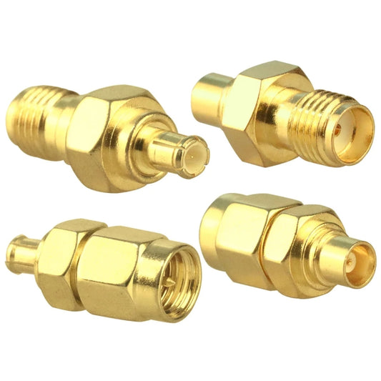 SMA Female To MCX Male High Frequency Coaxial Connector Antenna Rotating Joint by buy2fix